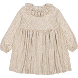 MarMar Leopard Beige Leo Diora Frill Kjole