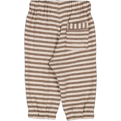 MarMar Modal Sweat Brown Stripe Melange Pako B Bukser