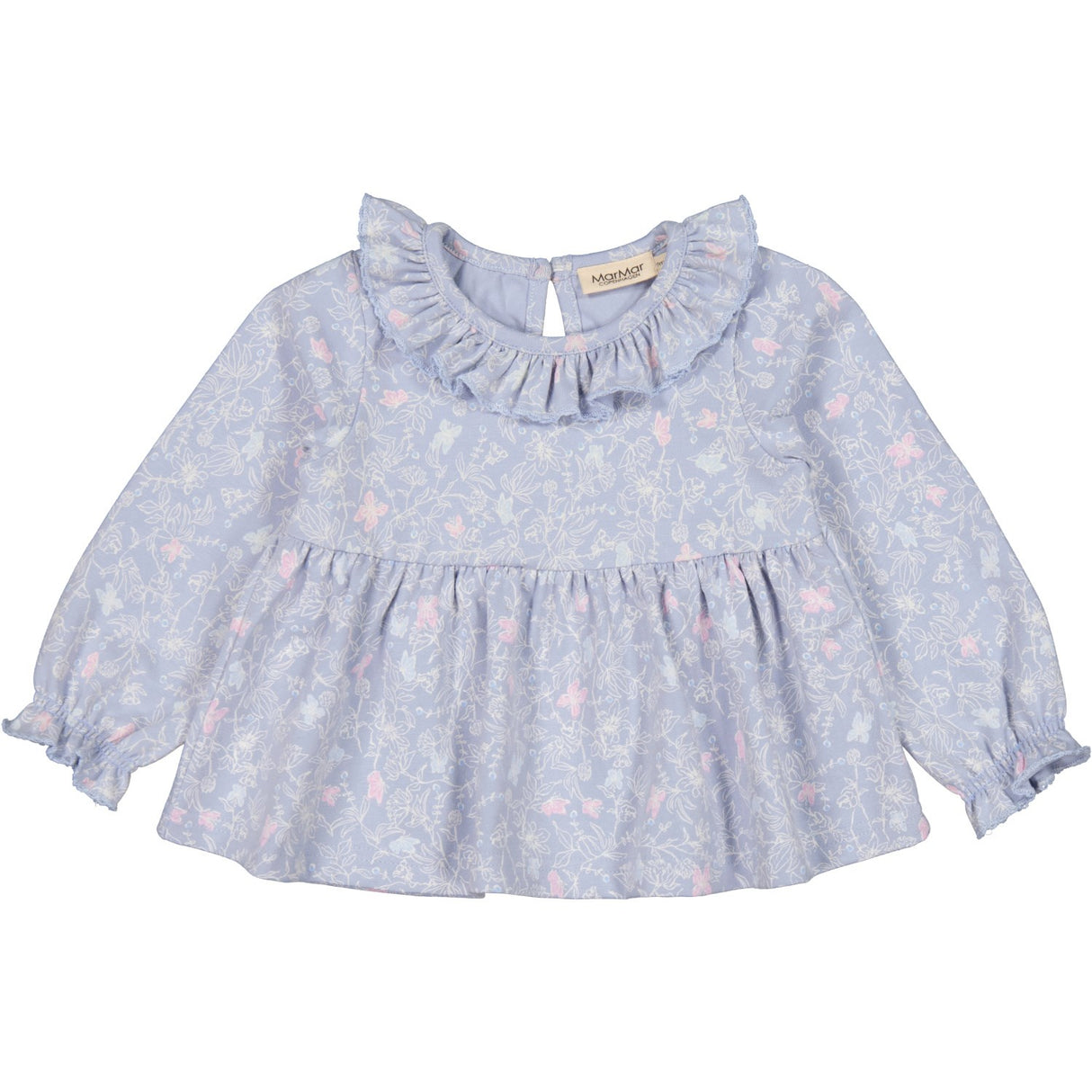 MarMar Jersey Print Butterfly Meadow Tinnie Skjorte