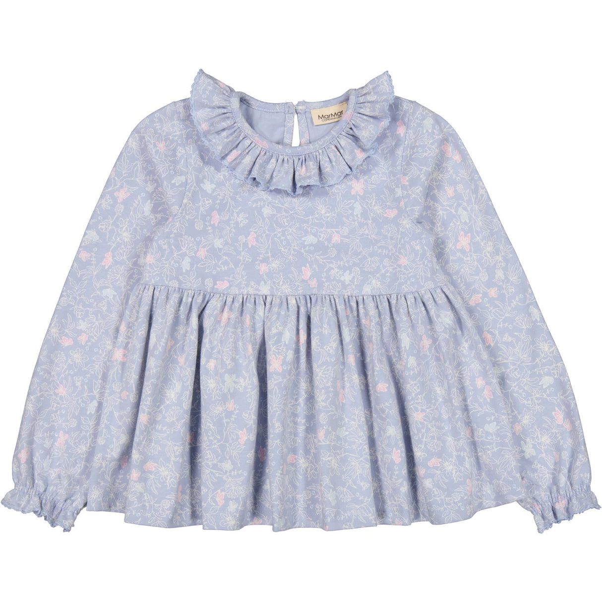 MarMar Jersey Print Butterfly Meadow Tinnie Skjorte