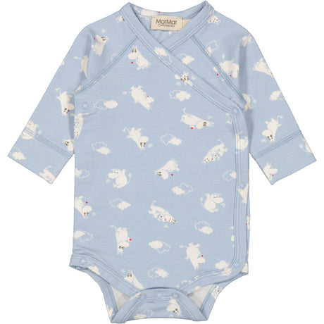 MarMar New Born Modal Smooth Print Blue Moomin Belito Body