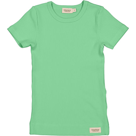 MarMar Modal Cale Green Plain T-Skjorte