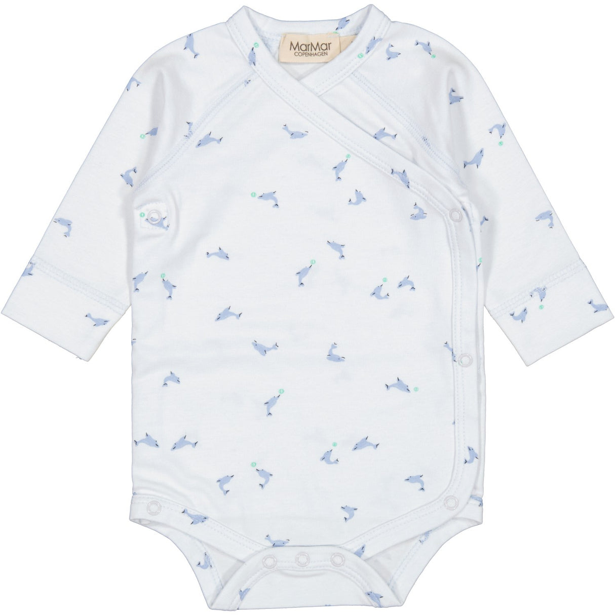 MarMar New Born Modal Smooth Print Dolphin Belito Body