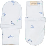 MarMar New Born Modal Smooth Print Dolphin Hansker