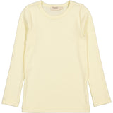 MarMar Modal Fine Rib Limonade Tani Bluse