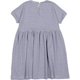 MarMar Modal Fine Rib Blue Stripe Dioa Kjole