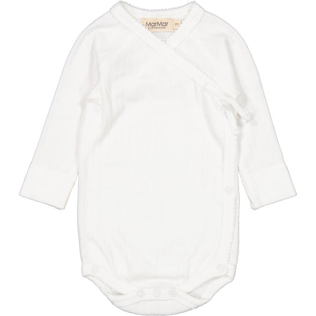 MarMar New Born Modal Pointelle Gentle White Belita Body