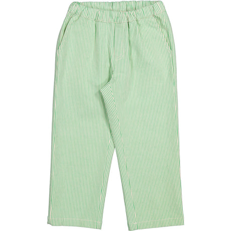 MarMar Soft Denim Cale Green Stripe Paloma Bukser