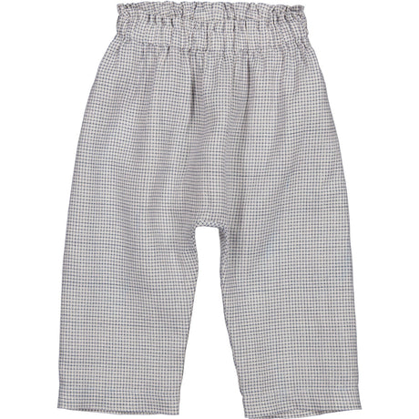 MarMar Linen Mini Check Panu L Bukser