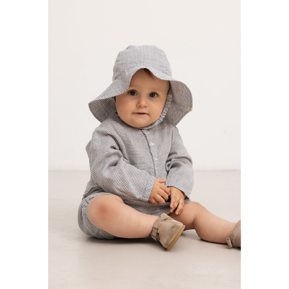 MarMar Linen Mini Check Alba Baby L Lue