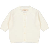 MarMar New Born Modal Mix Honeycomb Gentle White Taki Strikk Cardigan