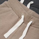 Minymo Fossil Basic 53 Sweat shorts 2-pack