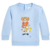 Ralph Lauren Baby Office Blue Bjørn Collegegenser