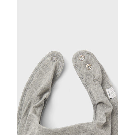 Name It Grey Melange Yatte Sikle Bib