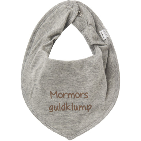 Name It Grey Melange Yatte Sikle Bib