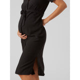 Vero Moda Maternity Black Vica Skjorte Kjole Noos