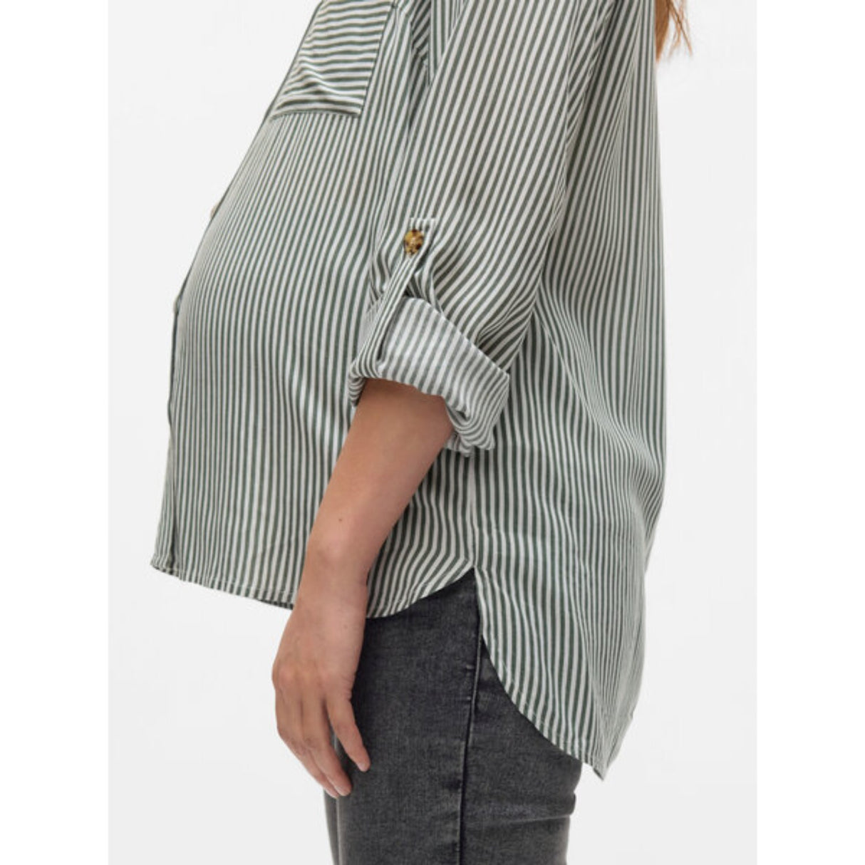 Vero Moda Maternity Laurel Wreath Bumpy Skjorte New Noos