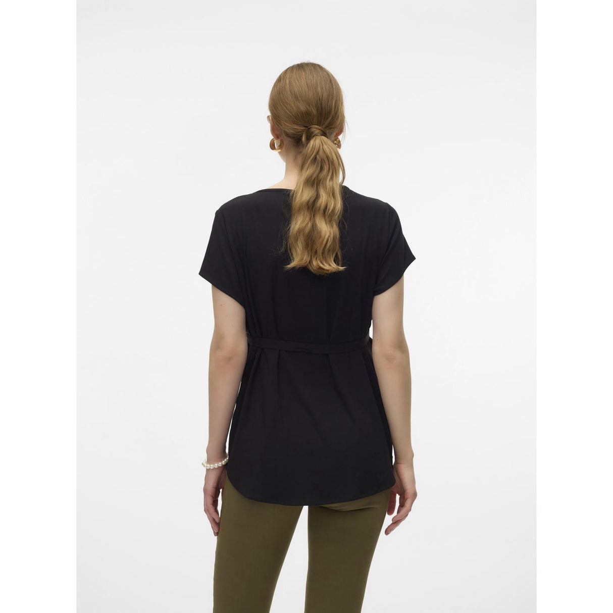 Vero Moda Maternity Black Bella Top Noos