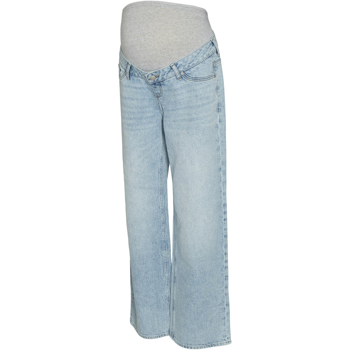 Vero Moda Maternity Light Blue Denim Tessa Wide Jeans Noos