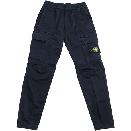 Stone Island Navy Blue Trousers