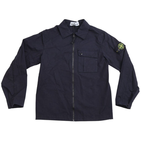 Stone Island Navy Blue Skjorte