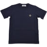 Stone Island Navy Blue Ss T-Shirt