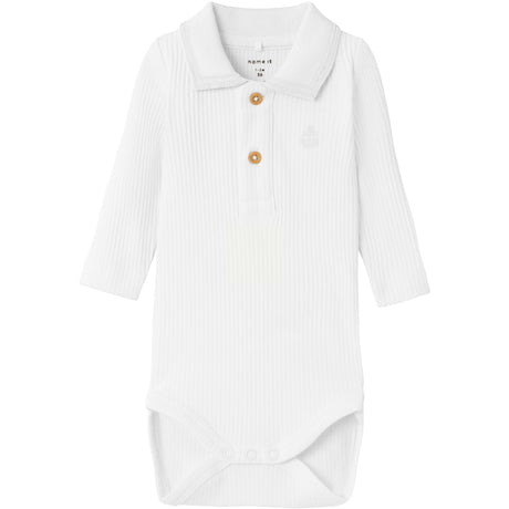 Name It Bright White Friman Polo Body