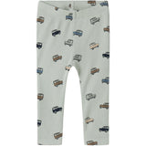 Name It Aqua Gray Hukab Long Johns