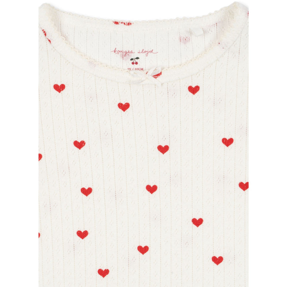 Konges Sløjd Amour Rouge Minnie Bluse GOTS