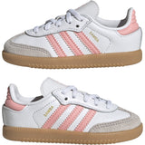 adidas Originals Ftwr White/Semi Pink Spark/Gum 3 Samba Og El I Sneakers