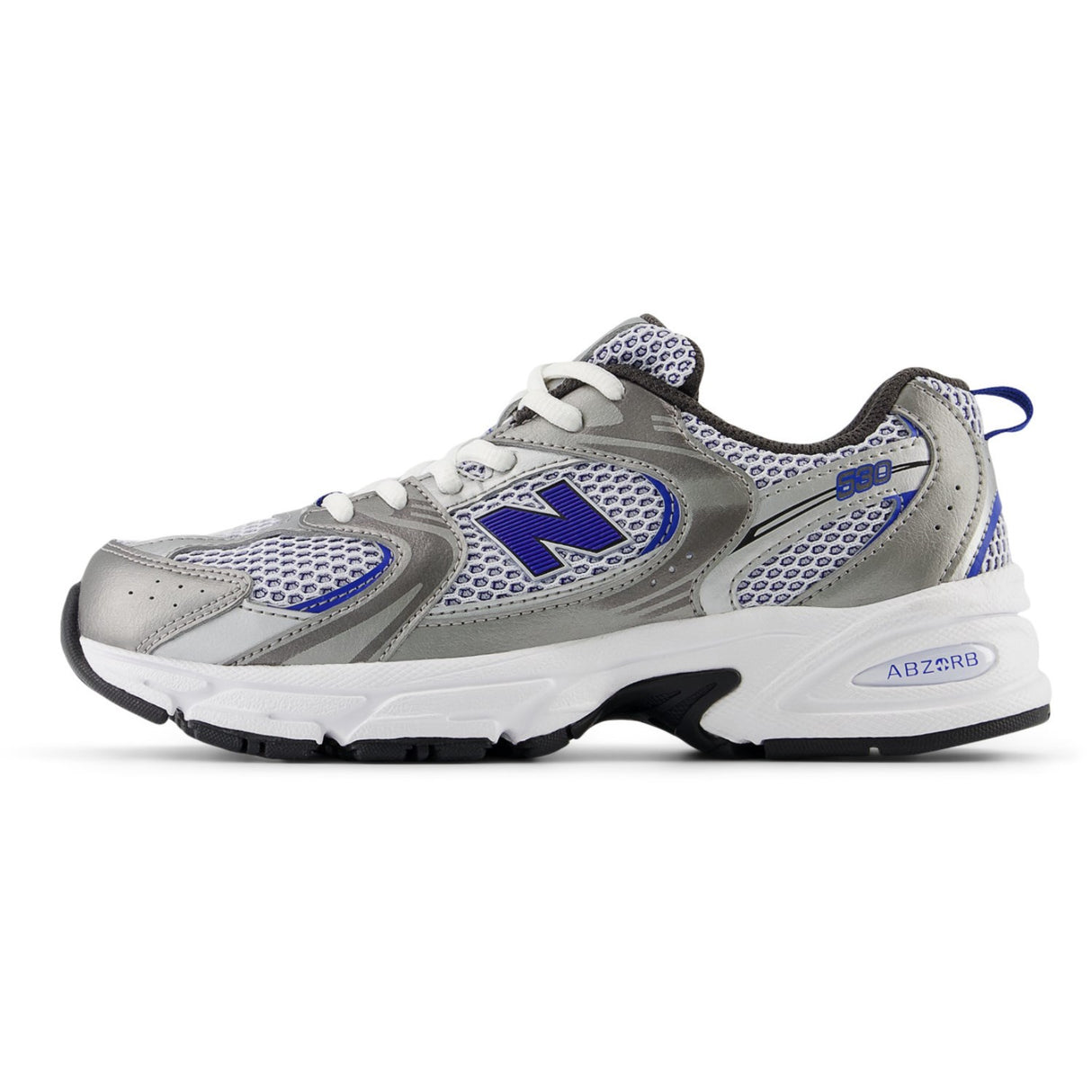 New Balance Dark Silver Metallic New Balance 530 Kids Lace