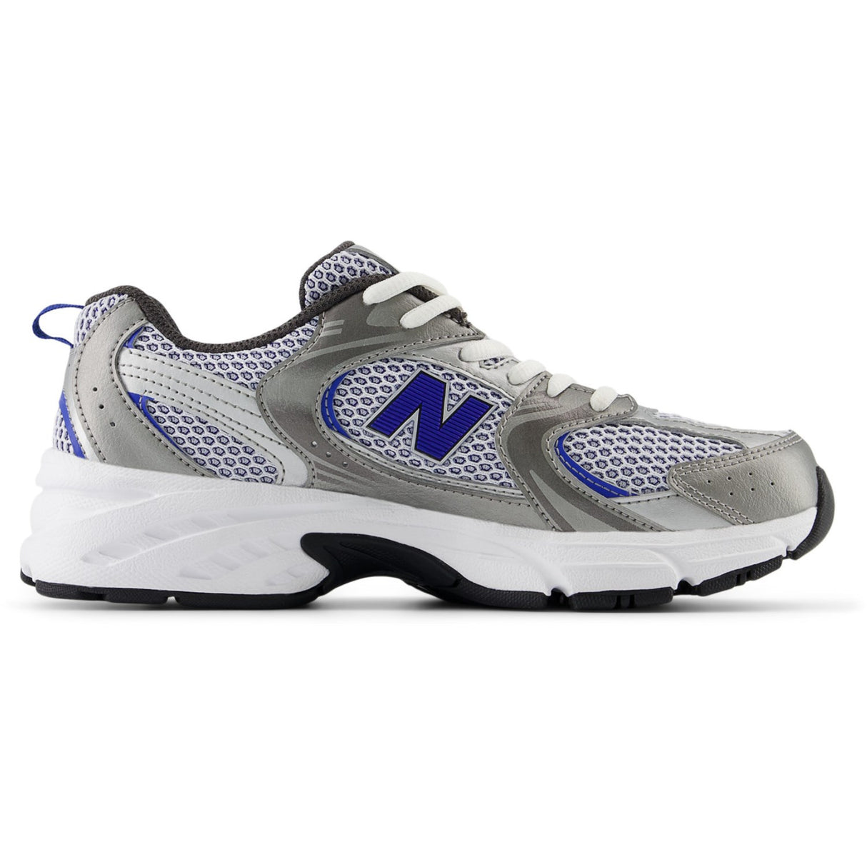 New Balance Dark Silver Metallic New Balance 530 Kids Lace