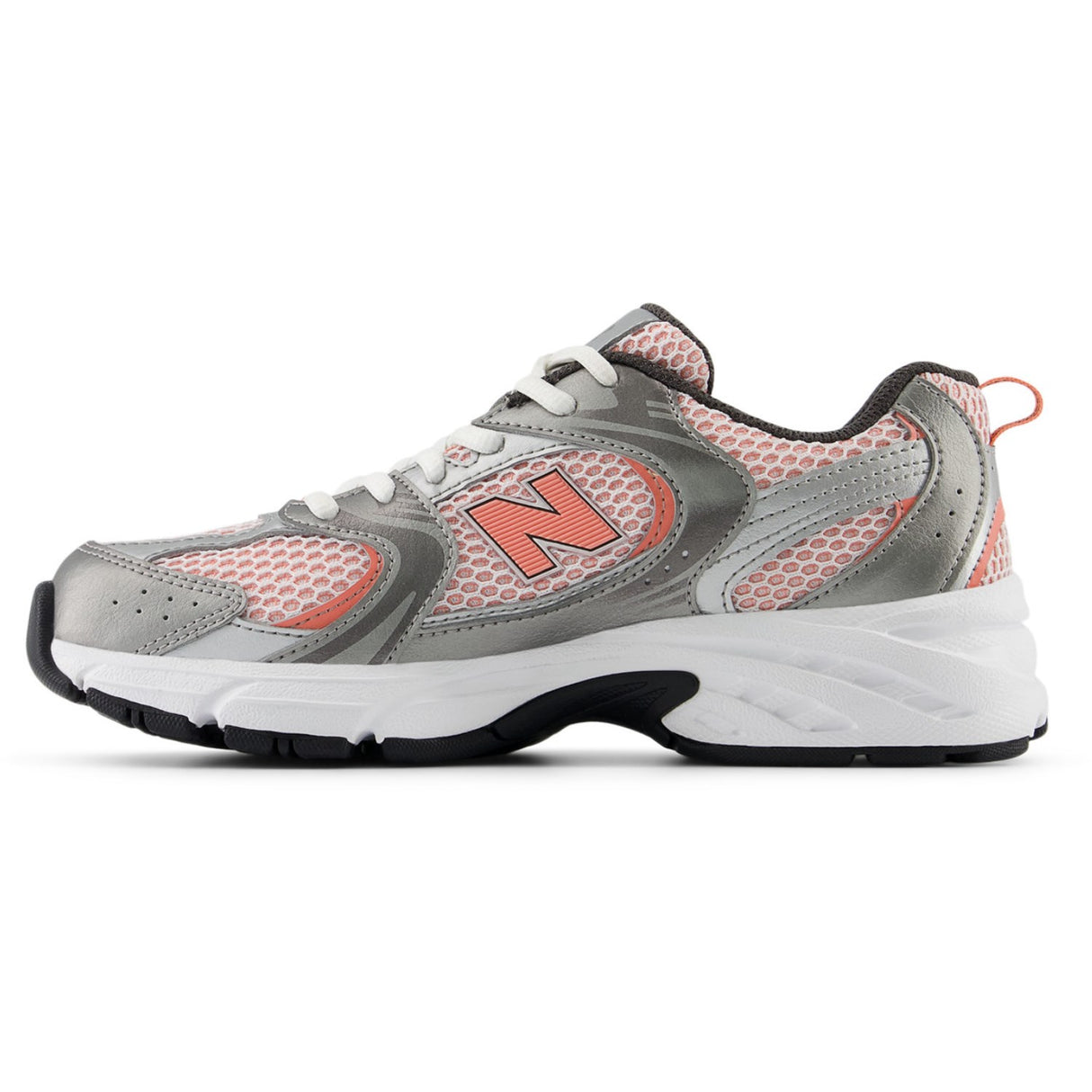 New Balance Dark Silver Metallic New Balance 530 Kids Lace