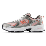 New Balance Dark Silver Metallic New Balance 530 Kids Lace