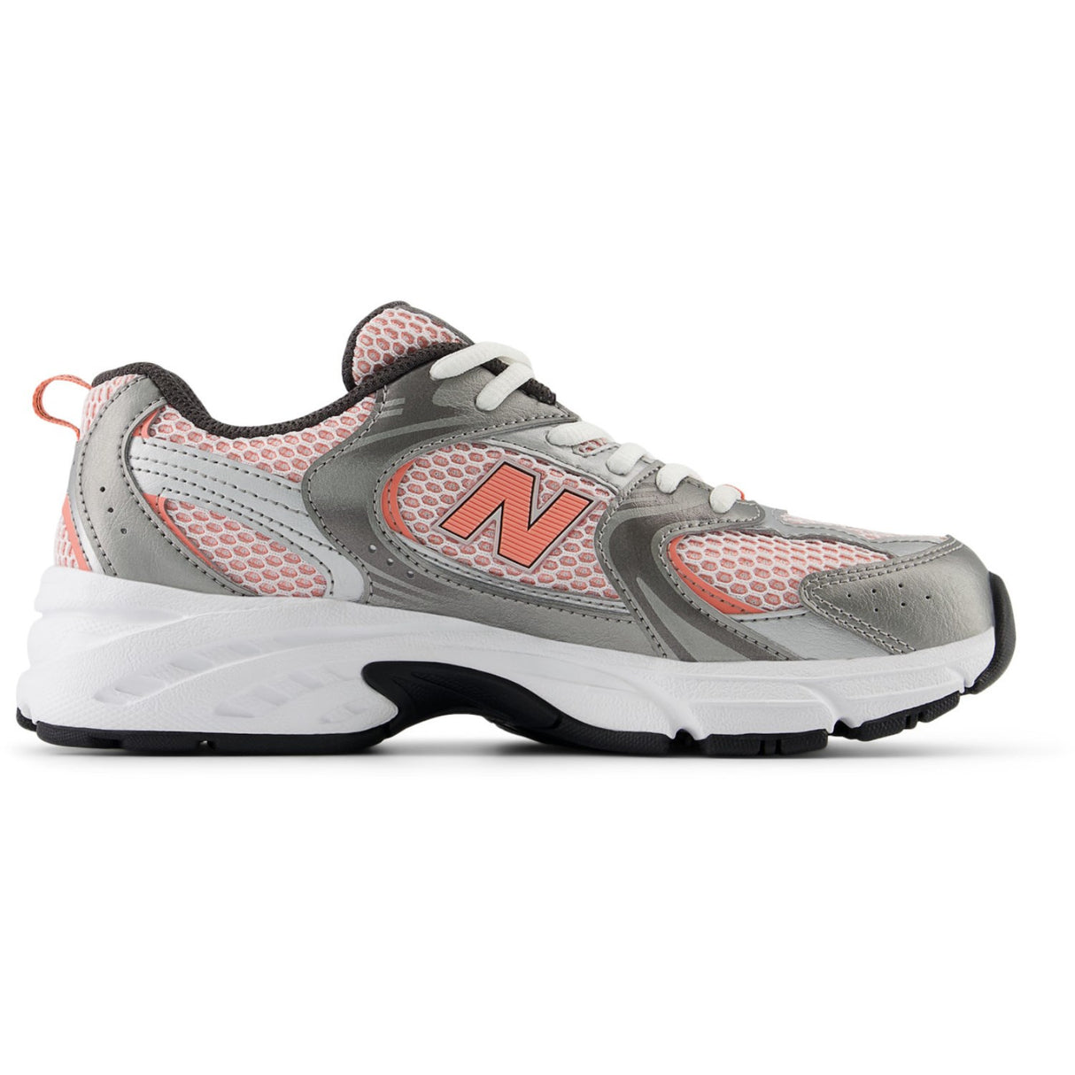 New Balance Dark Silver Metallic New Balance 530 Kids Lace