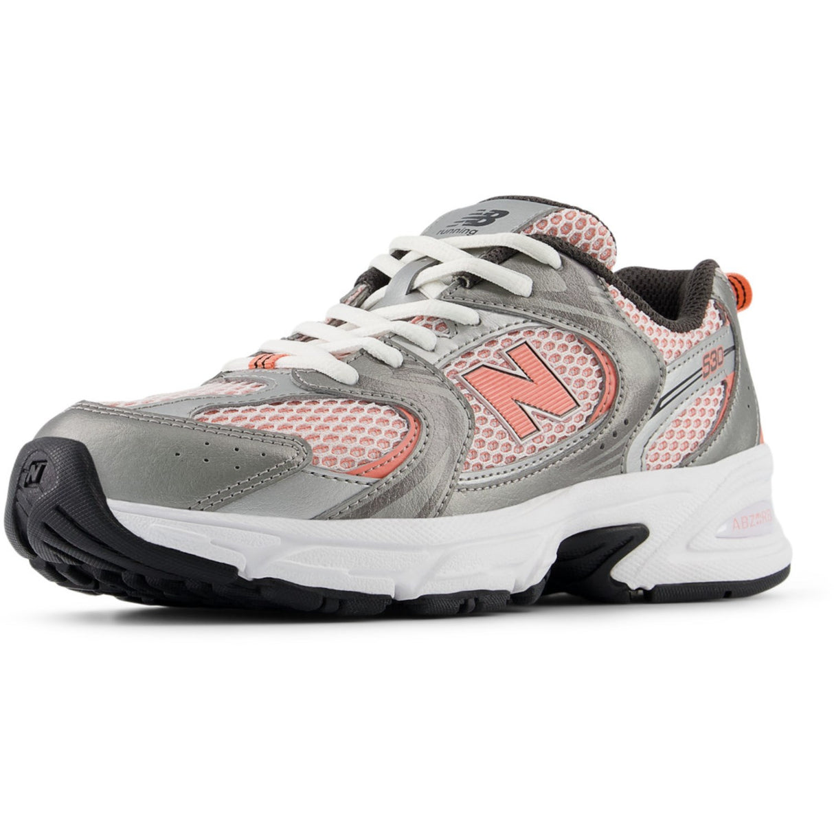 New Balance Dark Silver Metallic New Balance 530 Kids Lace