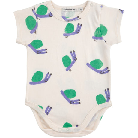 Bobo Choses Offwhite Funny Snail All Over Body