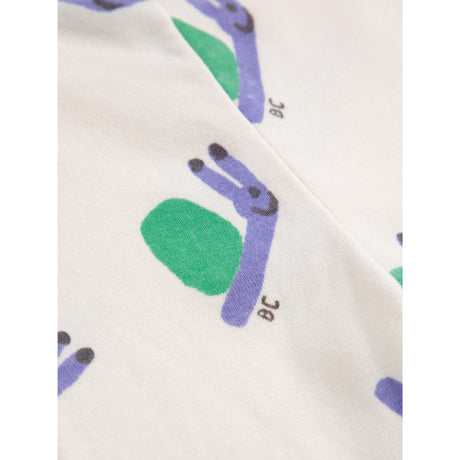 Bobo Choses Offwhite Funny Snail All Over Leggings