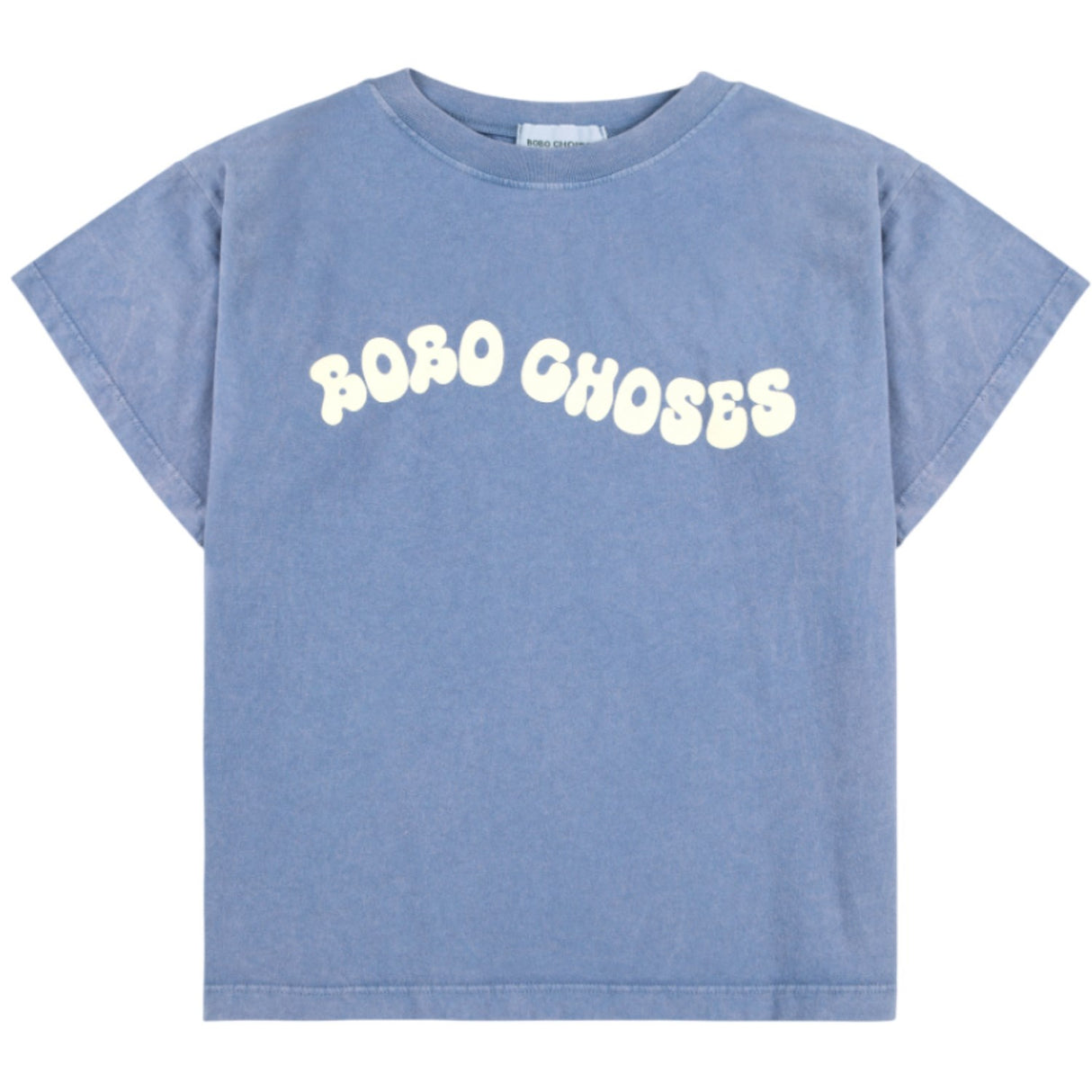 Bobo Choses Blue Wavy Bobo Choses T-Skjorte