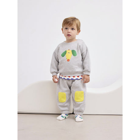 Bobo Choses Offwhite Funny Snail All Over Kort Strømper