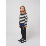 Bobo Choses Multicolor Smiling Stripes Jumper