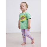 Bobo Choses Lavender Garden Party All Over Leggings