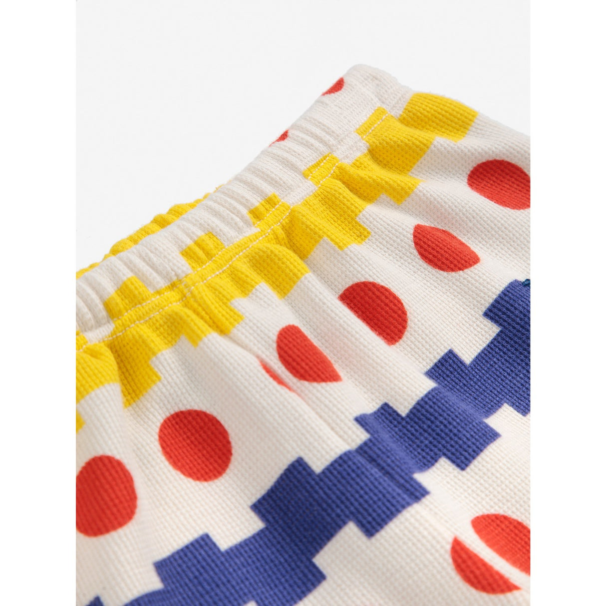 Bobo Choses Multicolor Geometrical All Over Waffle Bukser