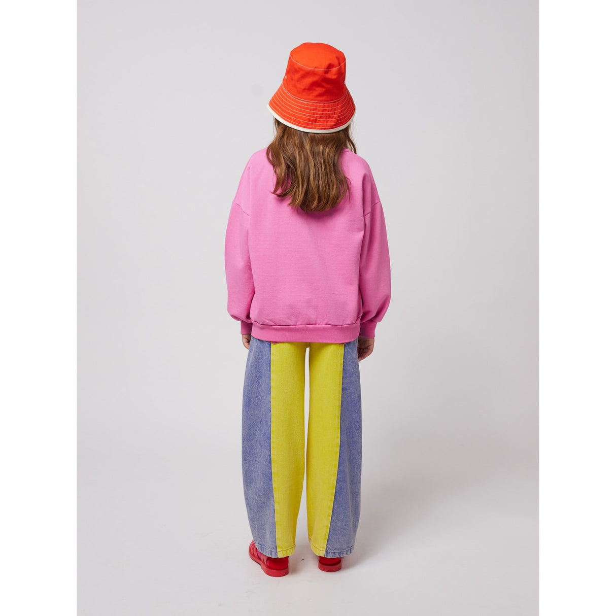 Bobo Choses Fuchsia Joyful Face Collegegenser