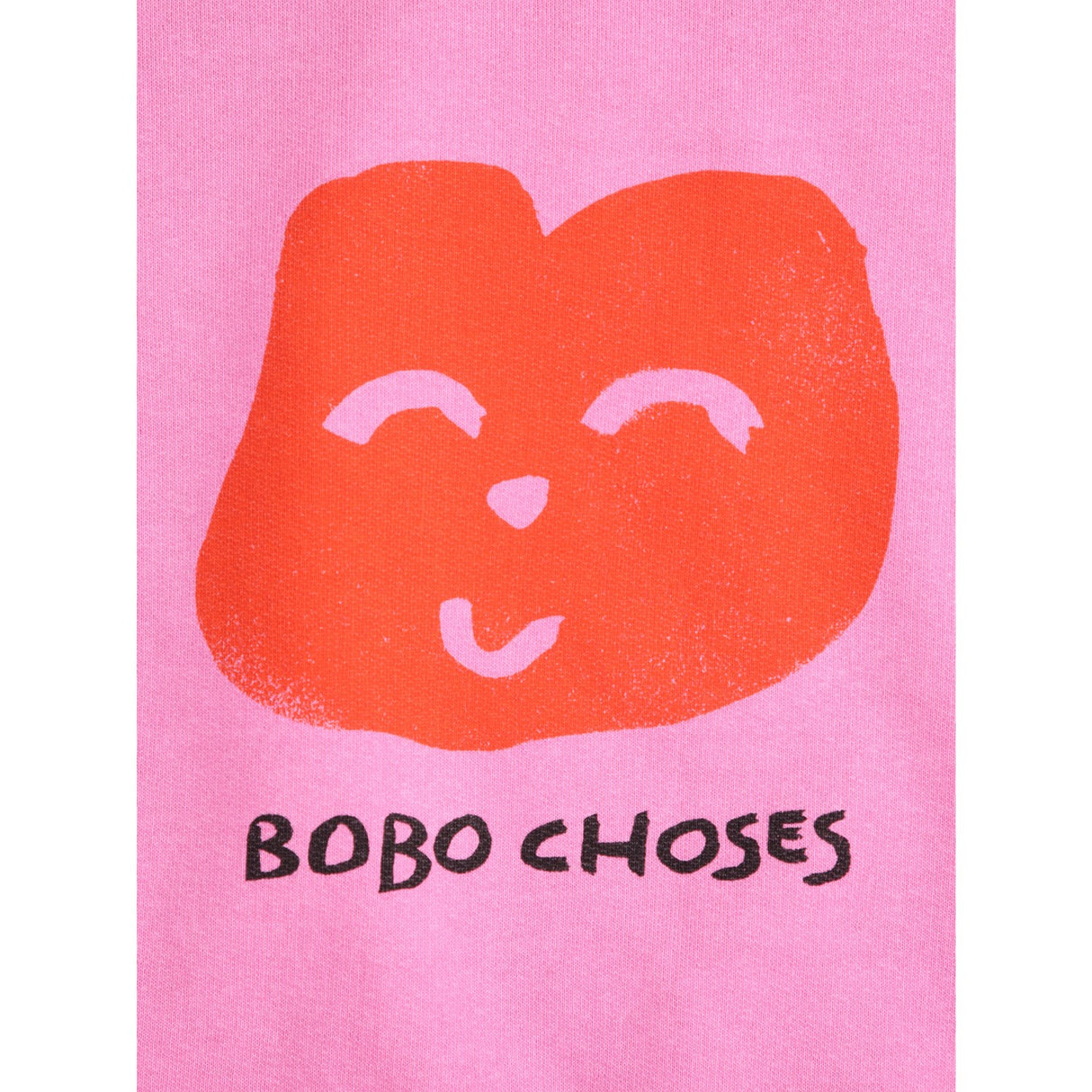 Bobo Choses Fuchsia Joyful Face Collegegenser