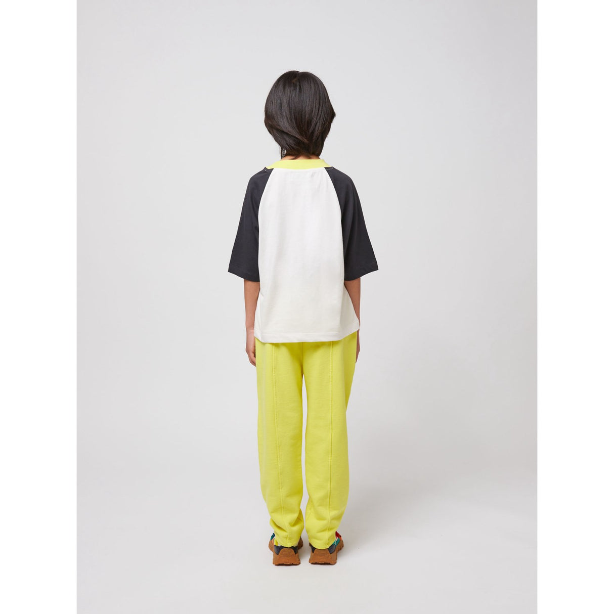 Bobo Choses Offwhite Hello Joy Ranglan Ermer T-Shirt