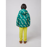 Bobo Choses Green Wavy Bobo Choses All Over Lys Vattert Anorak