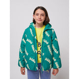 Bobo Choses Green Wavy Bobo Choses All Over Lys Vattert Anorak