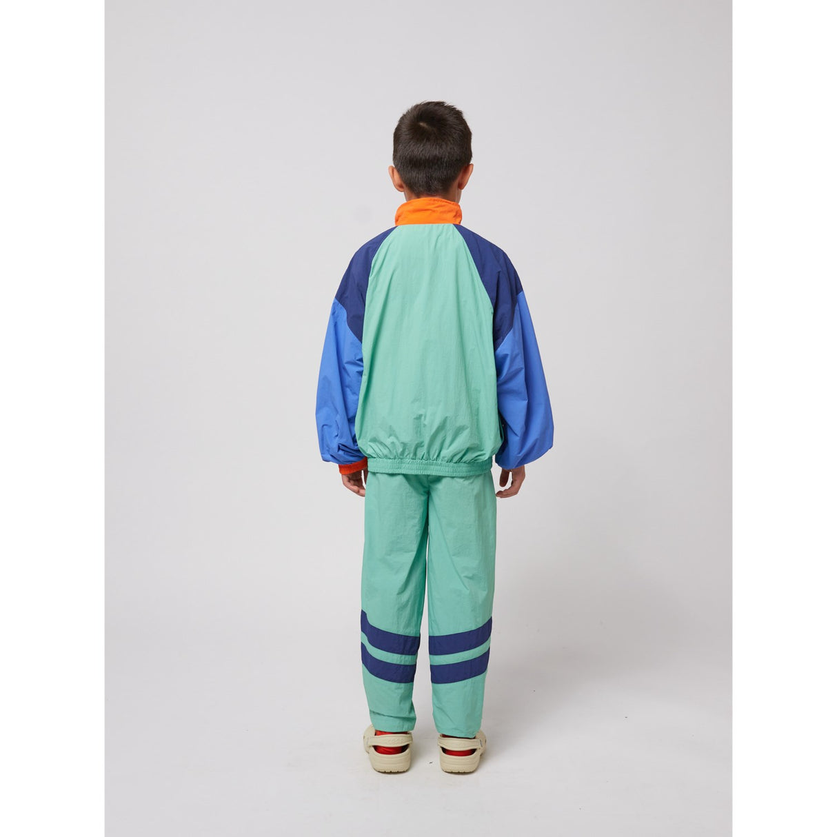 Bobo Choses Multicolor Smiling Farge Block Tracksuit Bukser