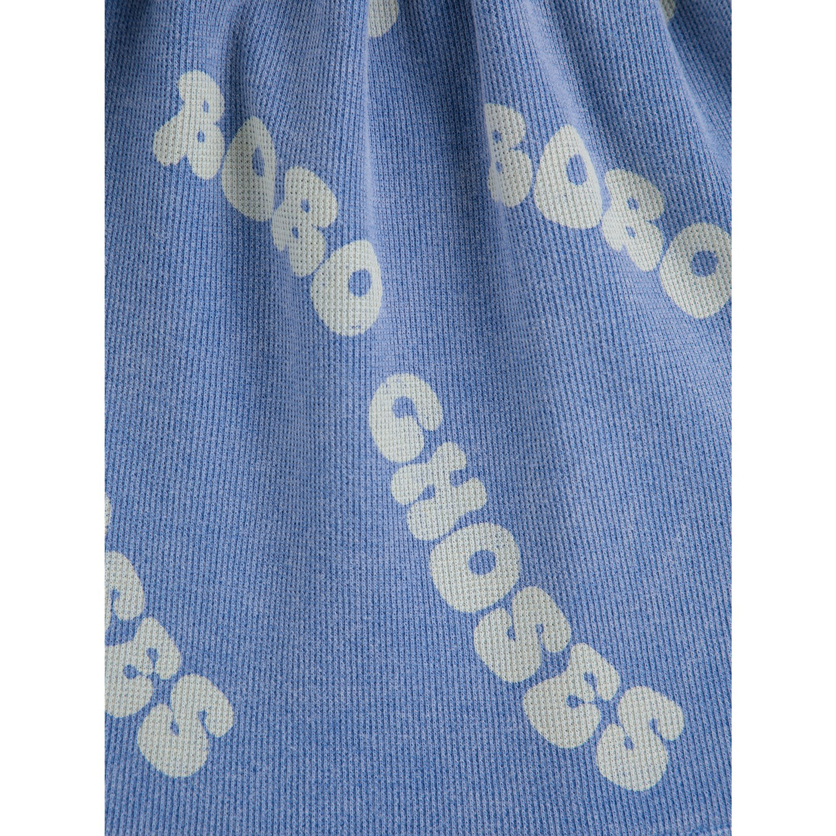 Bobo Choses Blue Wavy Bobo Choses All Over Waffle Skjørt